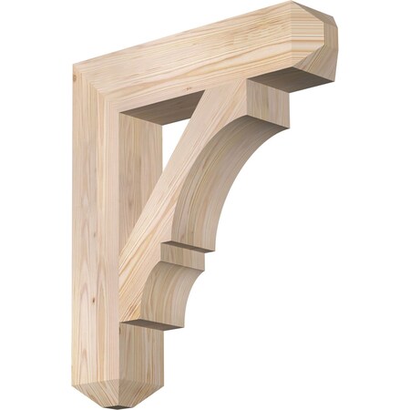 Ekena Millwork Balboa Craftsman Smooth Bracket, Douglas Fir, 5 1/2"W x 26"D x 30"H BKT06X26X30BOA04SDF